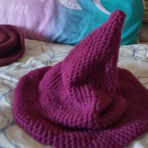 Crochet witches hats